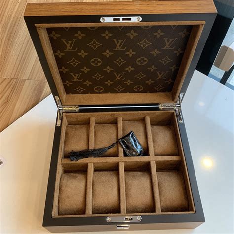 louis vuitton travel watch case|louis vuitton watch display case.